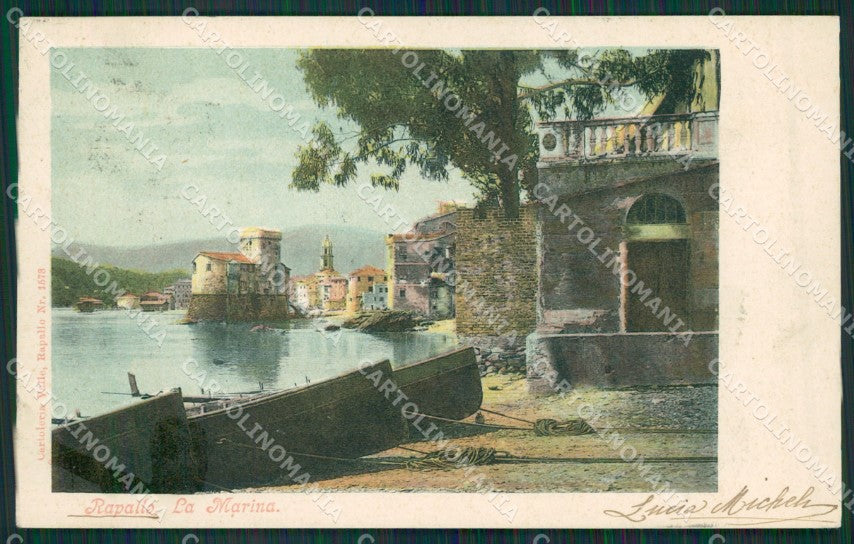 Genova Rapallo cartolina KV4042 – fronte