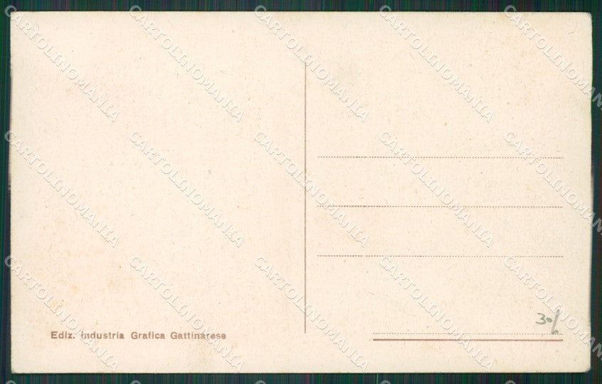 Vercelli Gattinara cartolina KV4080 – retro