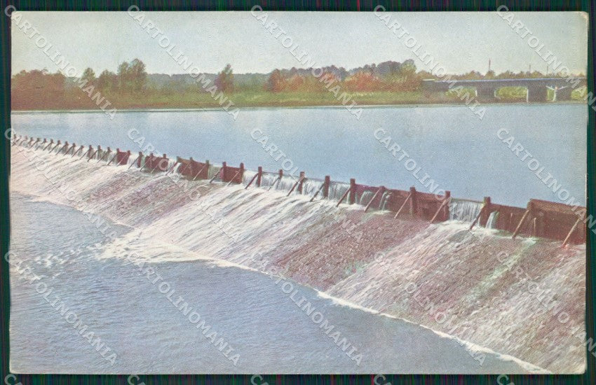 Vercelli Saluggia Diga cartolina KV4083 – fronte