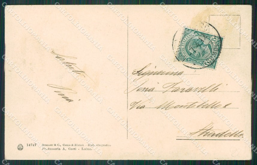 Varese Luino cartolina KV4085 – retro