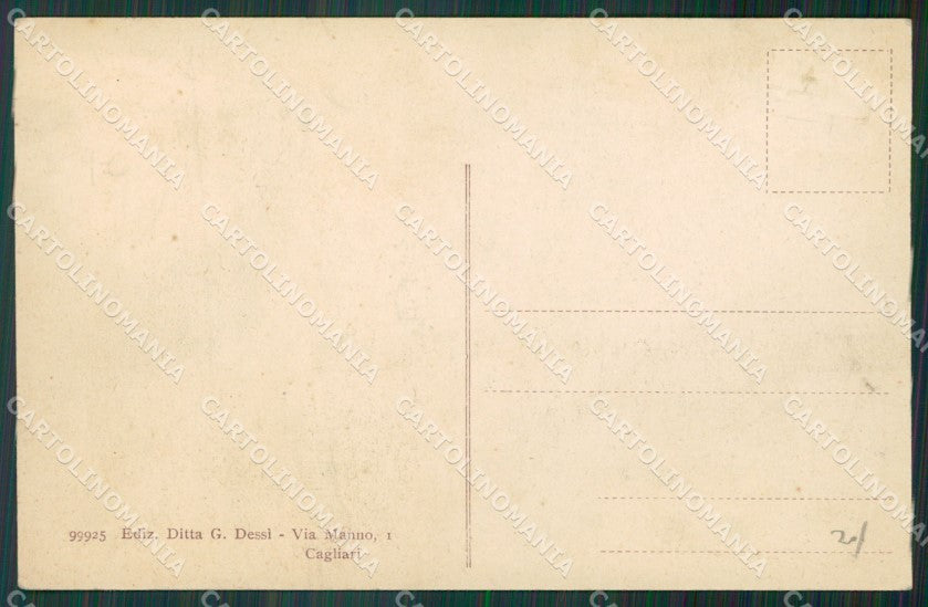 Cagliari Città cartolina KV4090 – retro