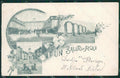 Alessandria Acqui Saluti da PIEGATA cartolina KV4106 – fronte