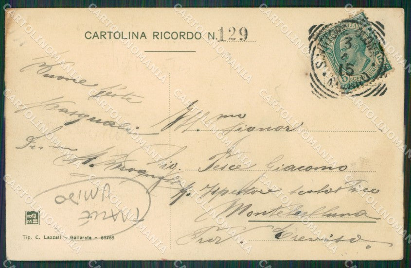 Milano Cerro Maggiore TRACCE UMIDO cartolina KV4140 – retro