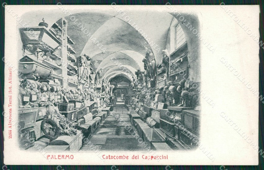 Palermo Città Catacombe Alteracca 2244 cartolina KV4164 – fronte
