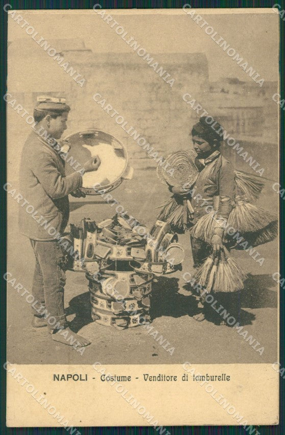 Napoli Costumi cartolina KV4165 – fronte