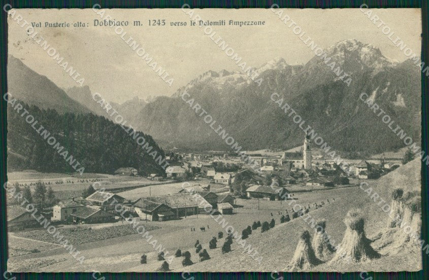 Bolzano Dobbiaco cartolina KV4186 – fronte