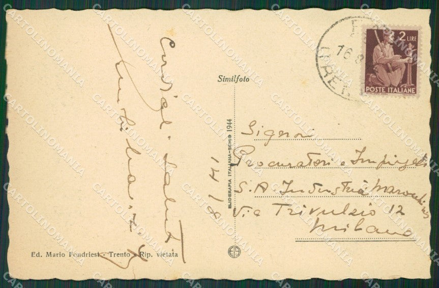 Trento Fai cartolina KV4195 – retro
