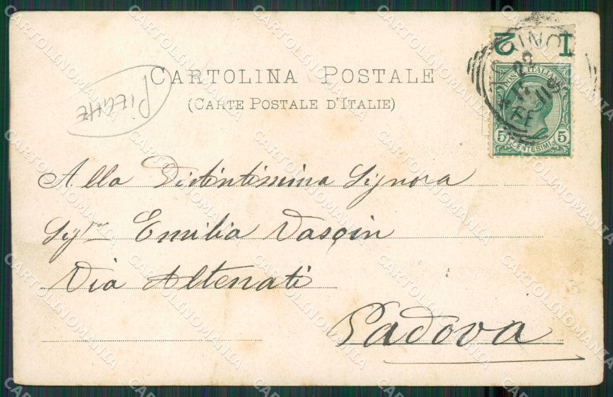 Torino Città PIEGHE cartolina KV4217 – retro