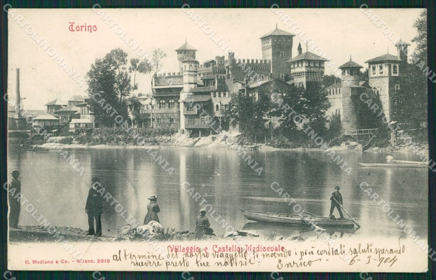 Torino Città PIEGHINA cartolina KV4225 – fronte