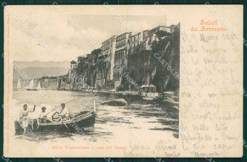 Napoli Sorrento cartolina KV4234 – fronte