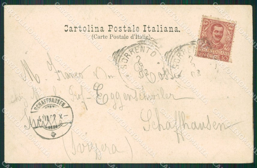 Napoli Sorrento cartolina KV4234 – retro