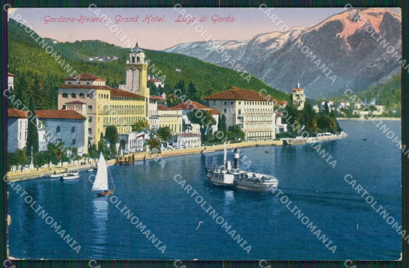 Brescia Gardone Riviera Battello cartolina KV4240 – fronte