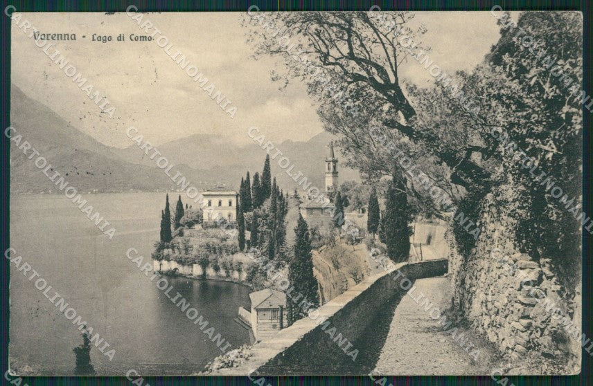 Lecco Varenna MACCHIA cartolina KV4249 – fronte