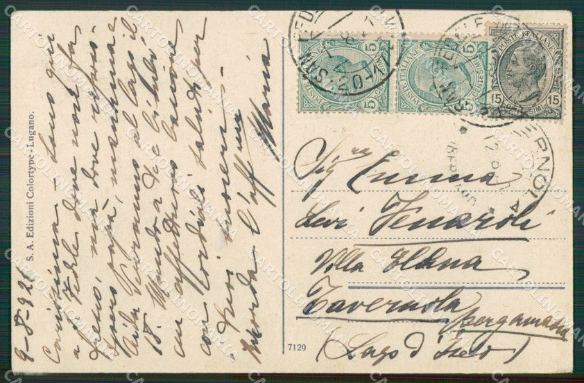 Como San Fedele d'Intelvi cartolina KV4252 – retro