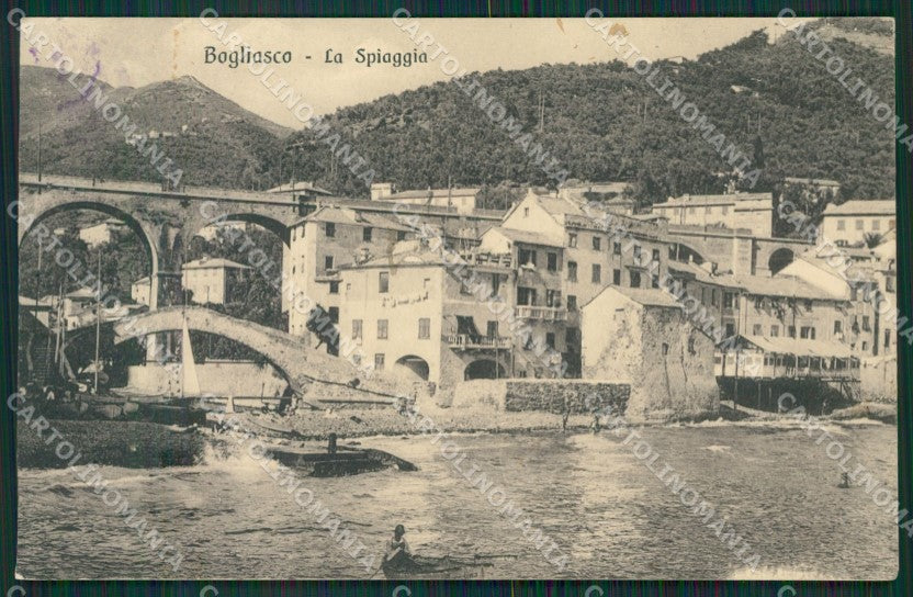 Genova Bogliasco cartolina KV4256 – fronte
