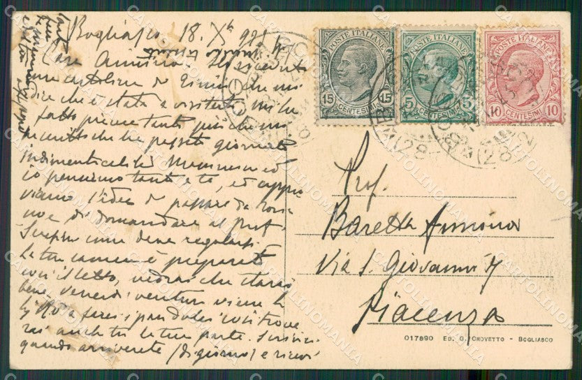 Genova Bogliasco cartolina KV4256 – retro