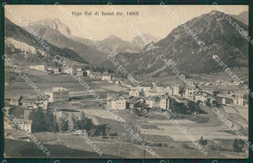 Trento Vigo di Fassa cartolina KV4261 – fronte