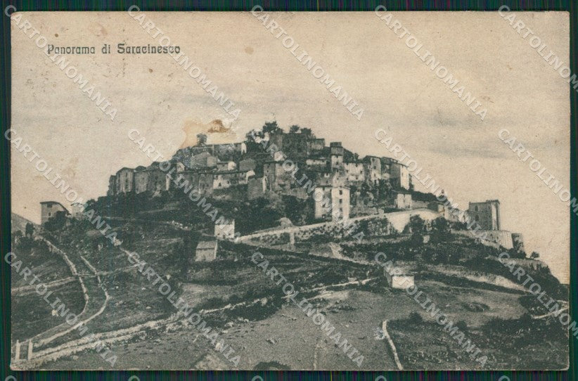 Roma Saracinesco MACCHIA cartolina KV4264 – fronte