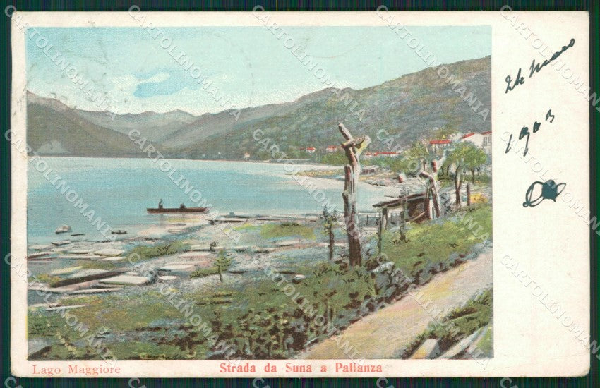 Verbania Pallanza PIEGA cartolina KV4275 – fronte