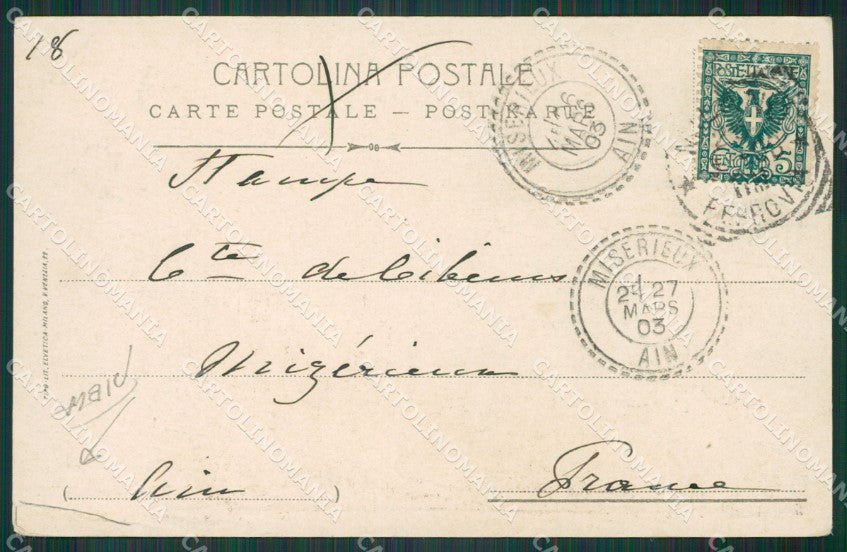 Verbania Pallanza PIEGA cartolina KV4275 – retro