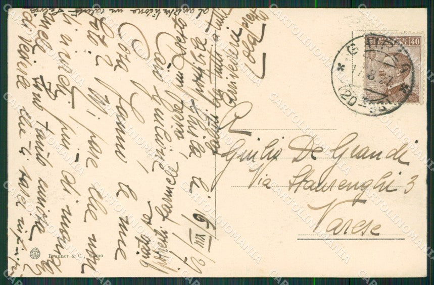 Varese Valganna Ghirla cartolina KV4279 – retro