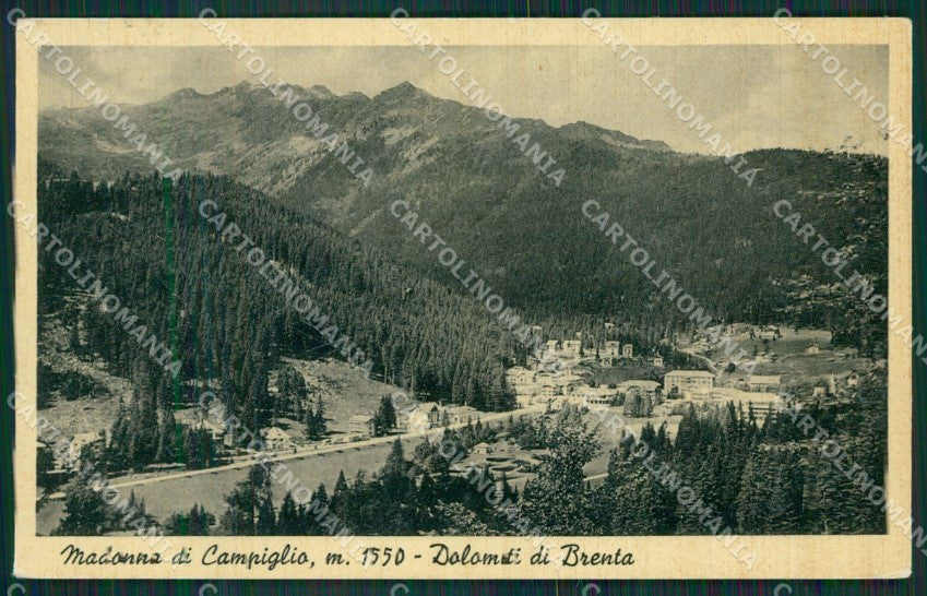 Trento Pinzolo Madonna di Campiglio cartolina KV4286 – fronte