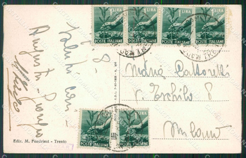 Trento Pinzolo Madonna di Campiglio cartolina KV4286 – retro