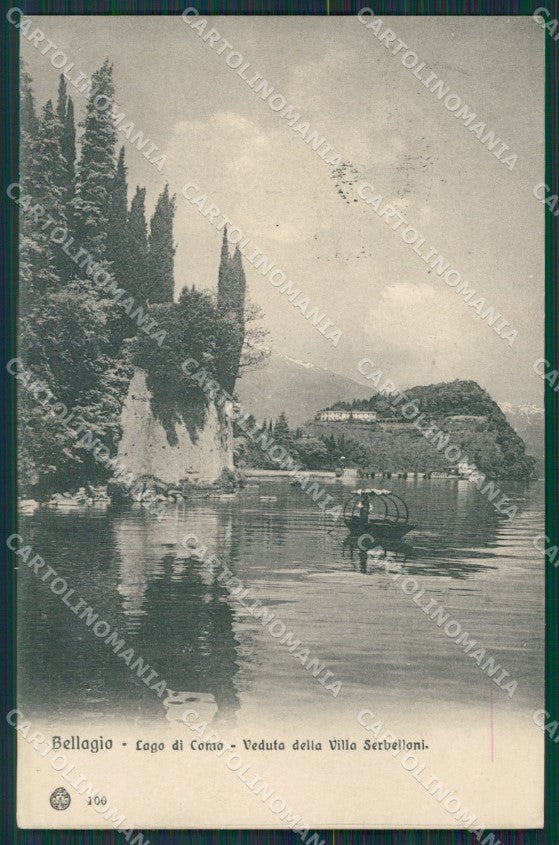 Como Bellagio cartolina KV4289 – fronte