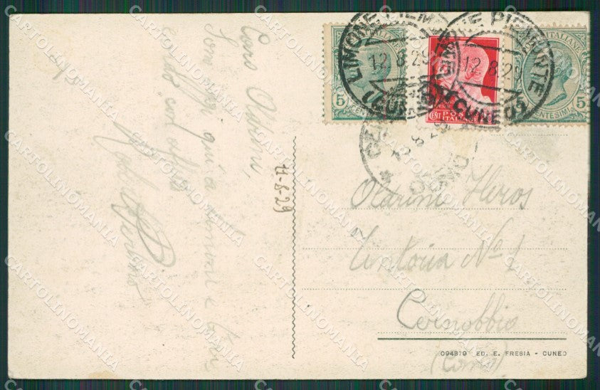 Cuneo Limone Piemonte cartolina KV4306 – retro