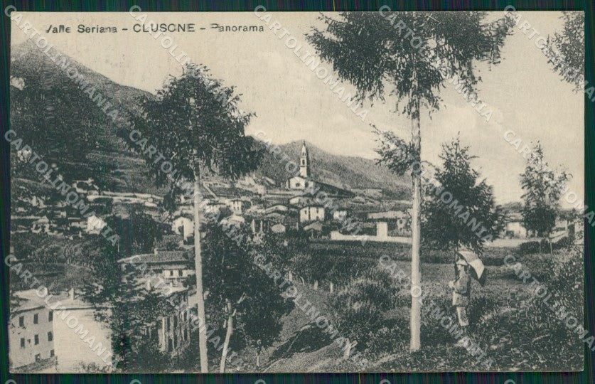 Bergamo Clusone cartolina KV4314 – fronte