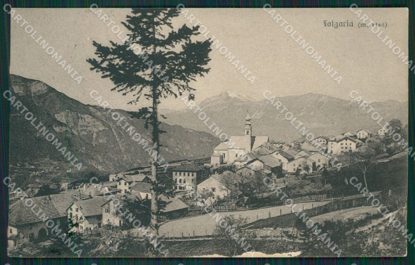Trento Folgaria ABRASA cartolina KV4319 – fronte