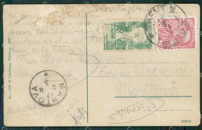 Trento Città STRAPPINO cartolina KV4322 – retro