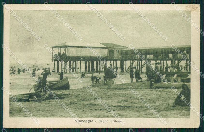 Lucca Viareggio cartolina KV4339 – fronte