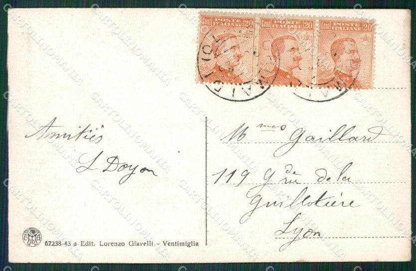 Imperia Ventimiglia cartolina KV4342 – retro