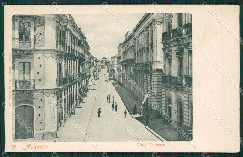 Catania Acireale cartolina KV4353 – fronte