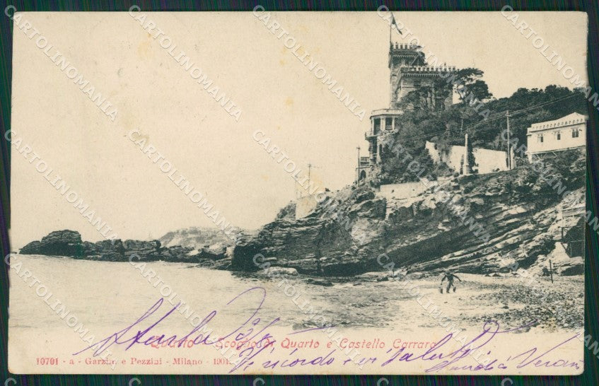 Napoli Quarto PIEGHINA cartolina KV4370 – fronte