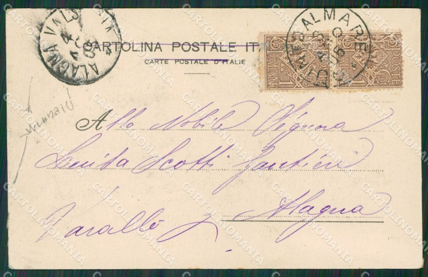 Napoli Quarto PIEGHINA cartolina KV4370 – retro