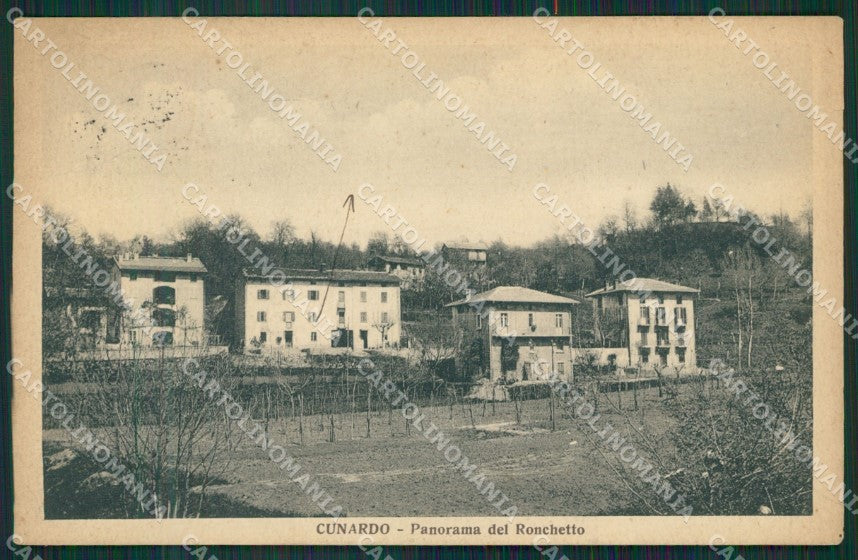 Varese Cunardo PIEGHE cartolina KV4388 – fronte