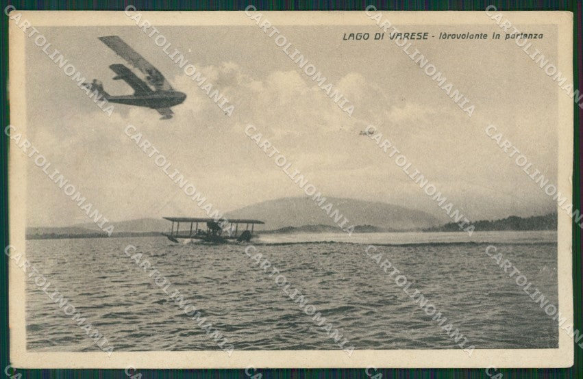 Varese Lago di Idrovolante cartolina KV4414 – fronte