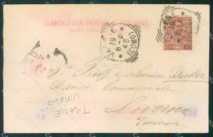 Varese Biandronno Isola Virginia TRACCE UMIDO cartolina KV4418 – retro
