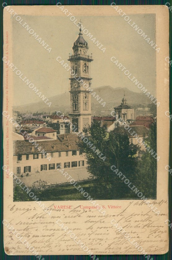 Varese Città ABRASA cartolina KV4432 – fronte