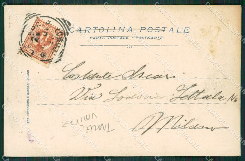 Varese Valganna TRACCE UMIDO cartolina KV4436 – retro