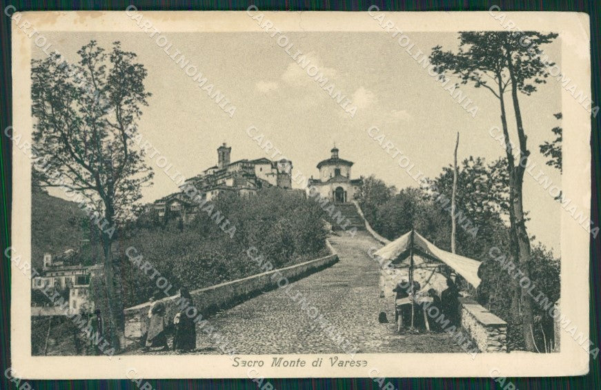 Varese Sacro Monte di TRACCE UMIDO cartolina KV4439 – fronte