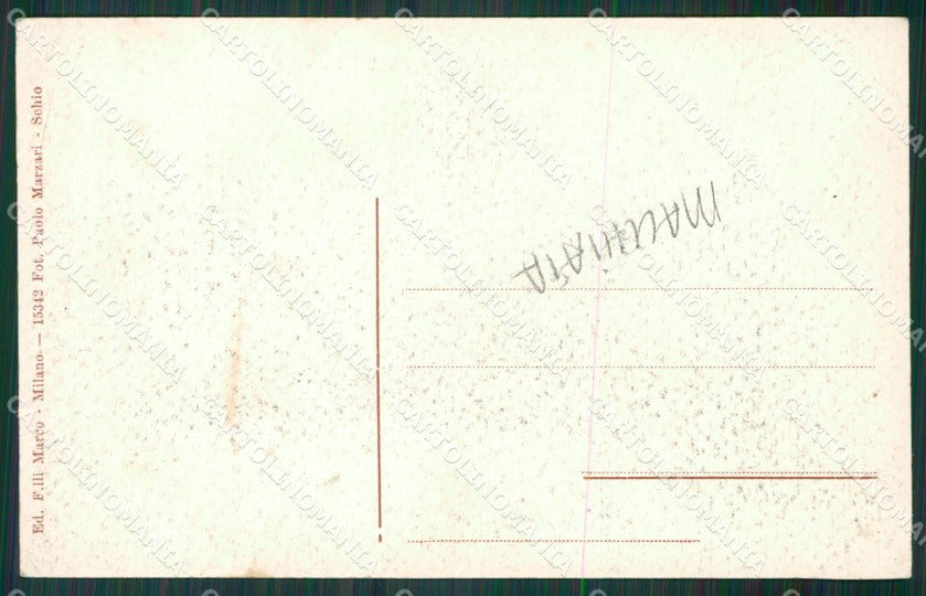 Brescia Città Stazione MACCHIATA cartolina KV4464 – retro