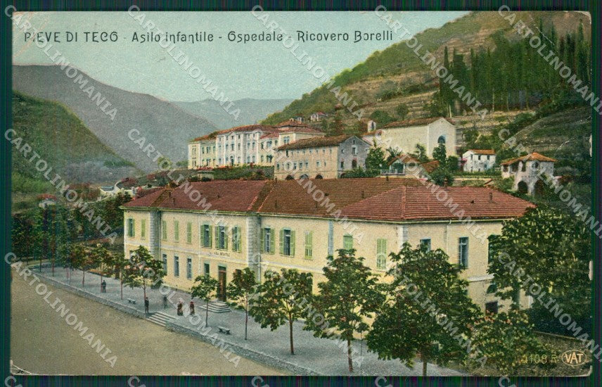Imperia Pieve di Teco Ospedale PIEGHE Foto cartolina KV4475 – fronte