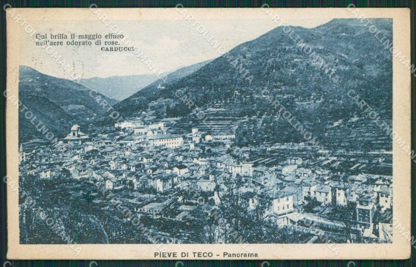 Imperia Pieve di Teco Carducci cartolina KV4477 – fronte