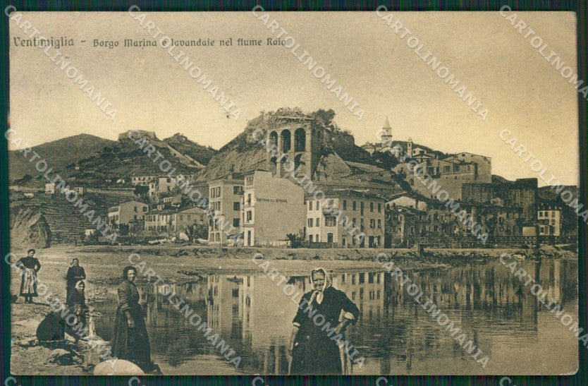 Imperia Ventimiglia Lavandaie cartolina KV4491 – fronte