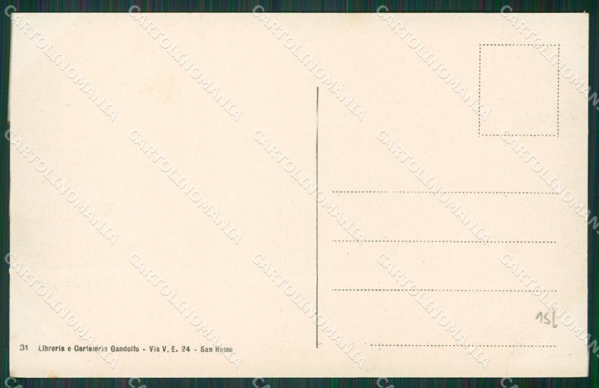 Imperia Sanremo cartolina KV4497 – retro