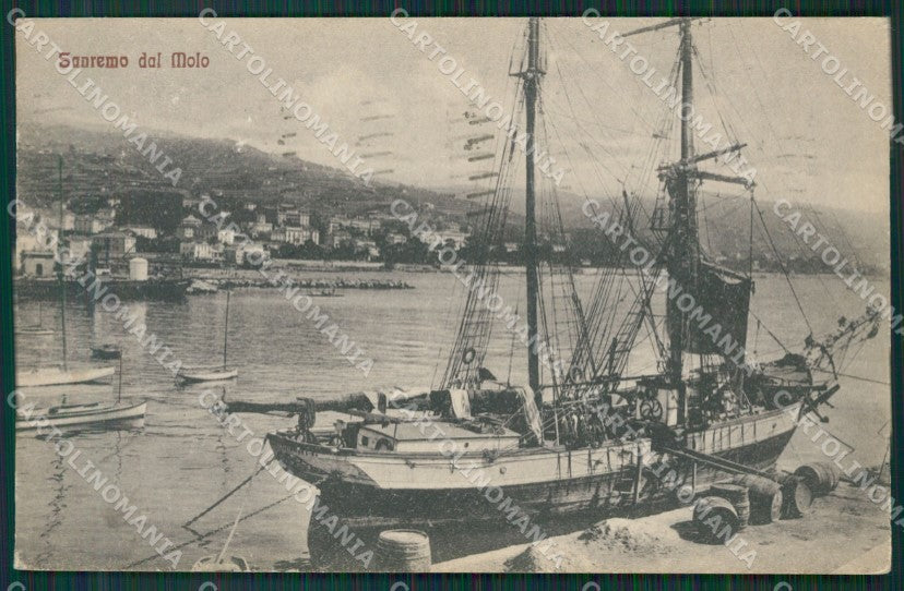 Imperia Sanremo Veliero cartolina KV4501 – fronte