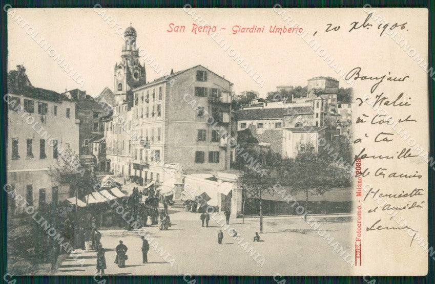 Imperia Sanremo cartolina KV4502 – fronte